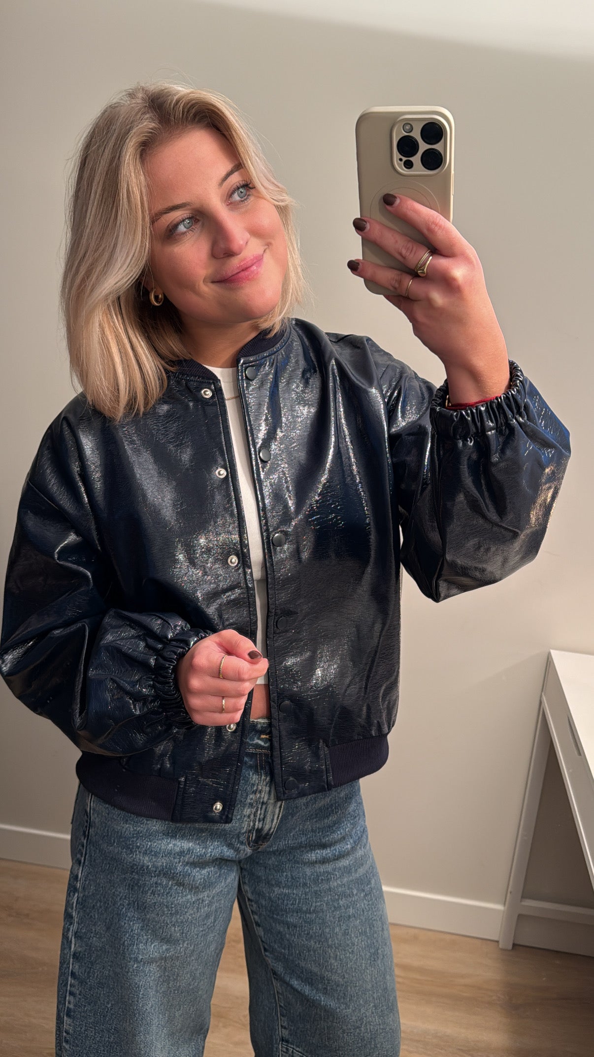 Bomber jacket navy Daan