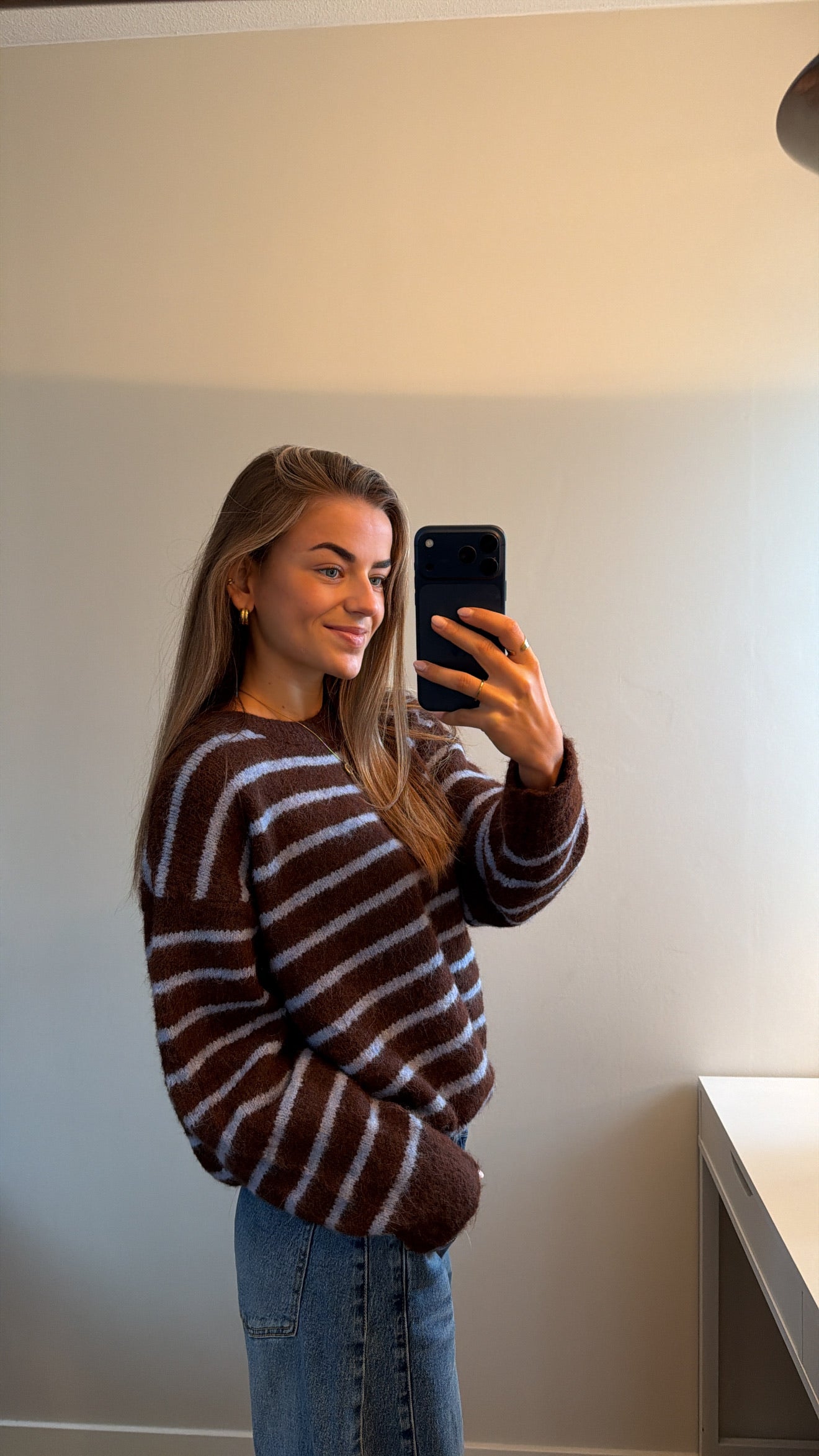 Gestreepte trui Loes