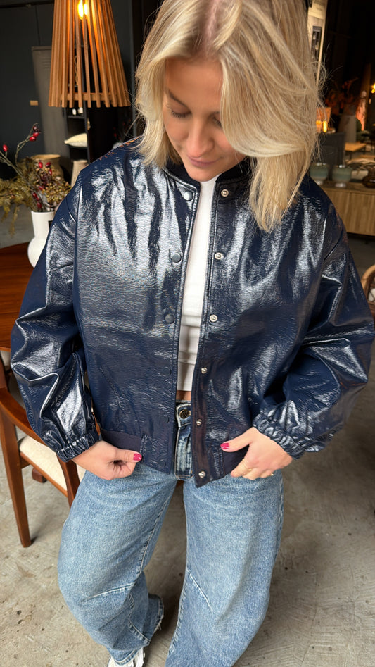 Bomber jacket navy Daan