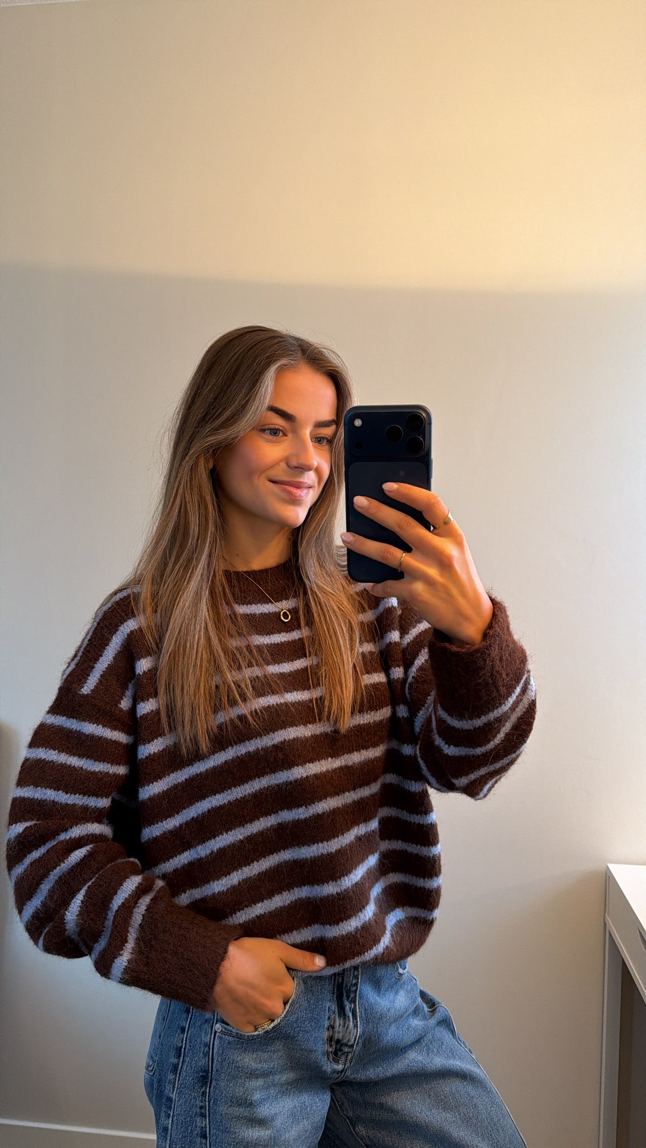 Gestreepte trui Loes