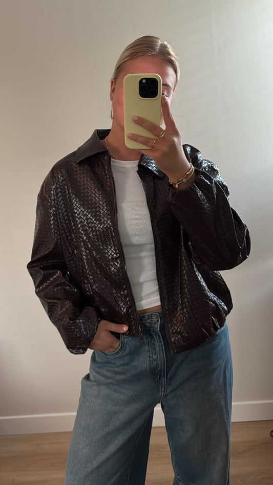 Bomber jacket bordeaux Yara
