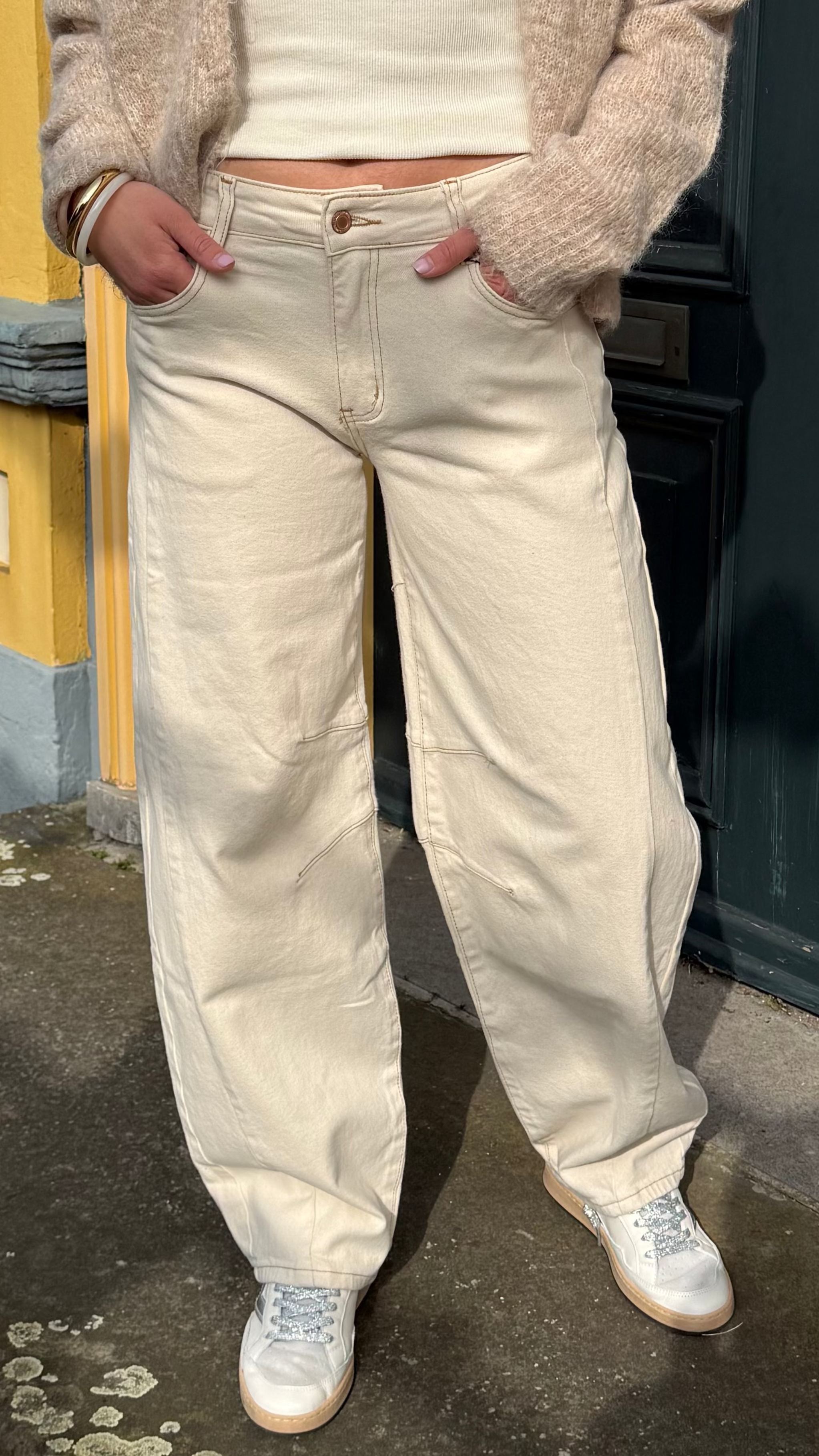 Jeans beige Juul