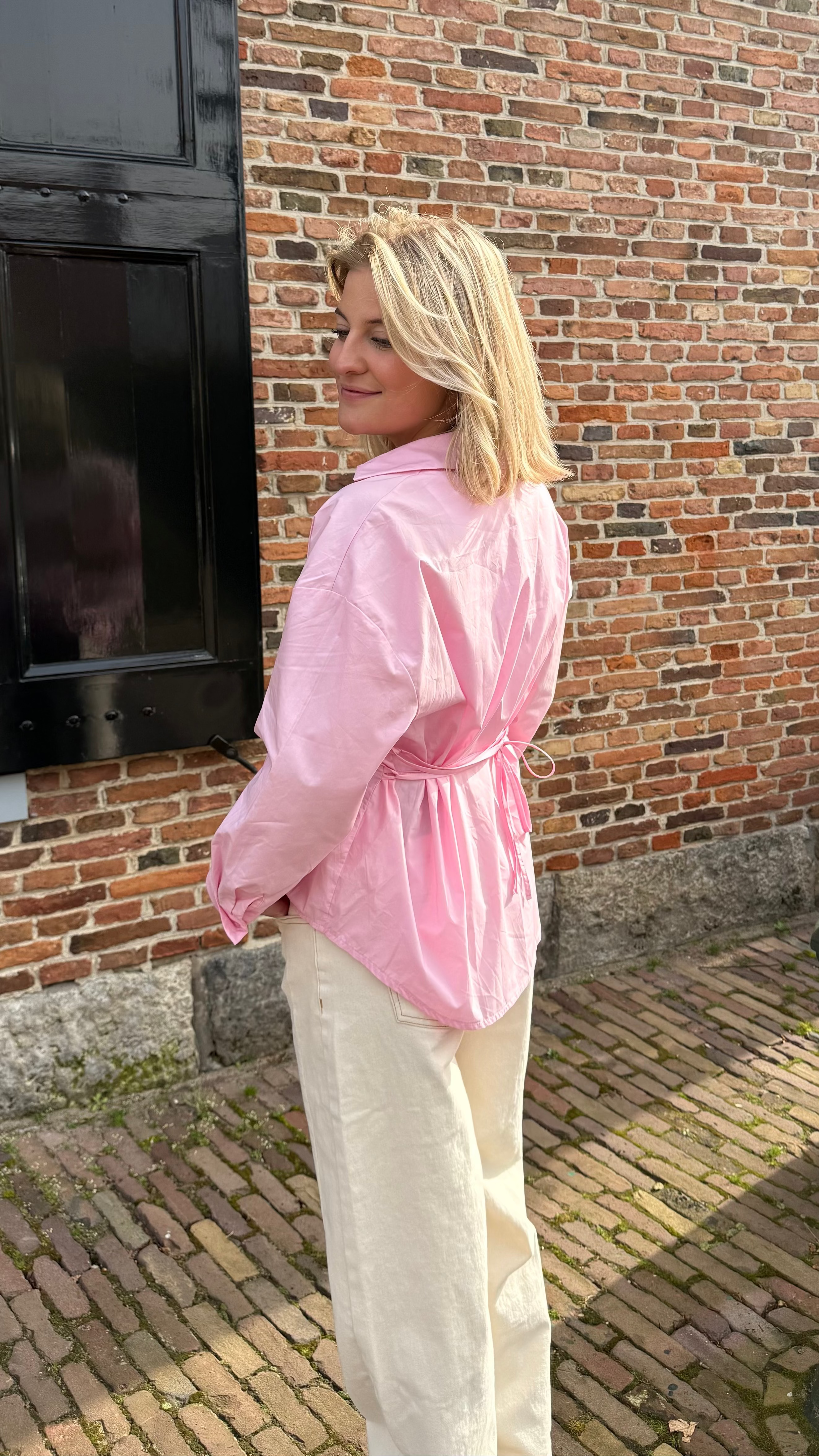 Blouse roze Lola
