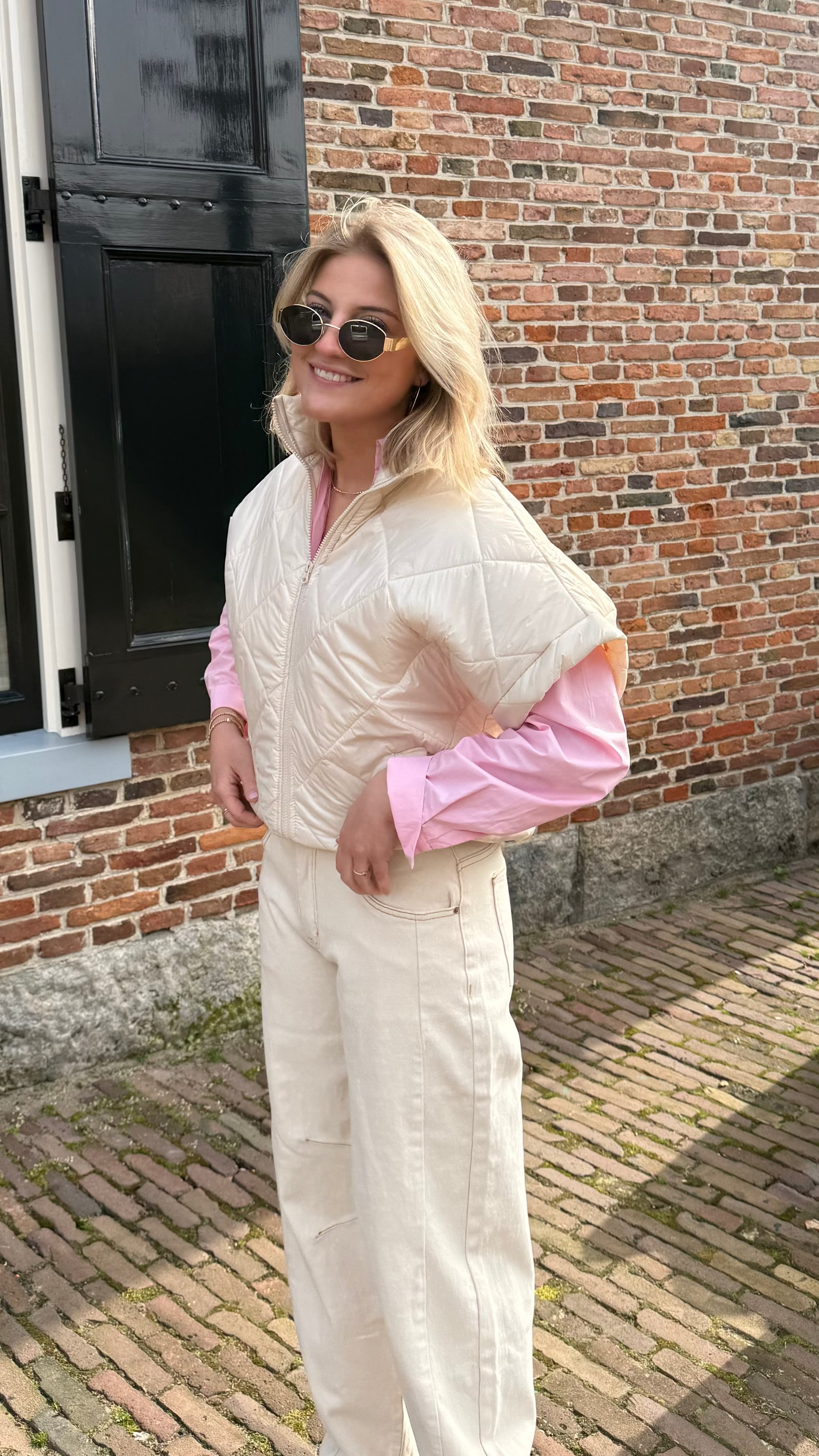 Bodywarmer off white Lot