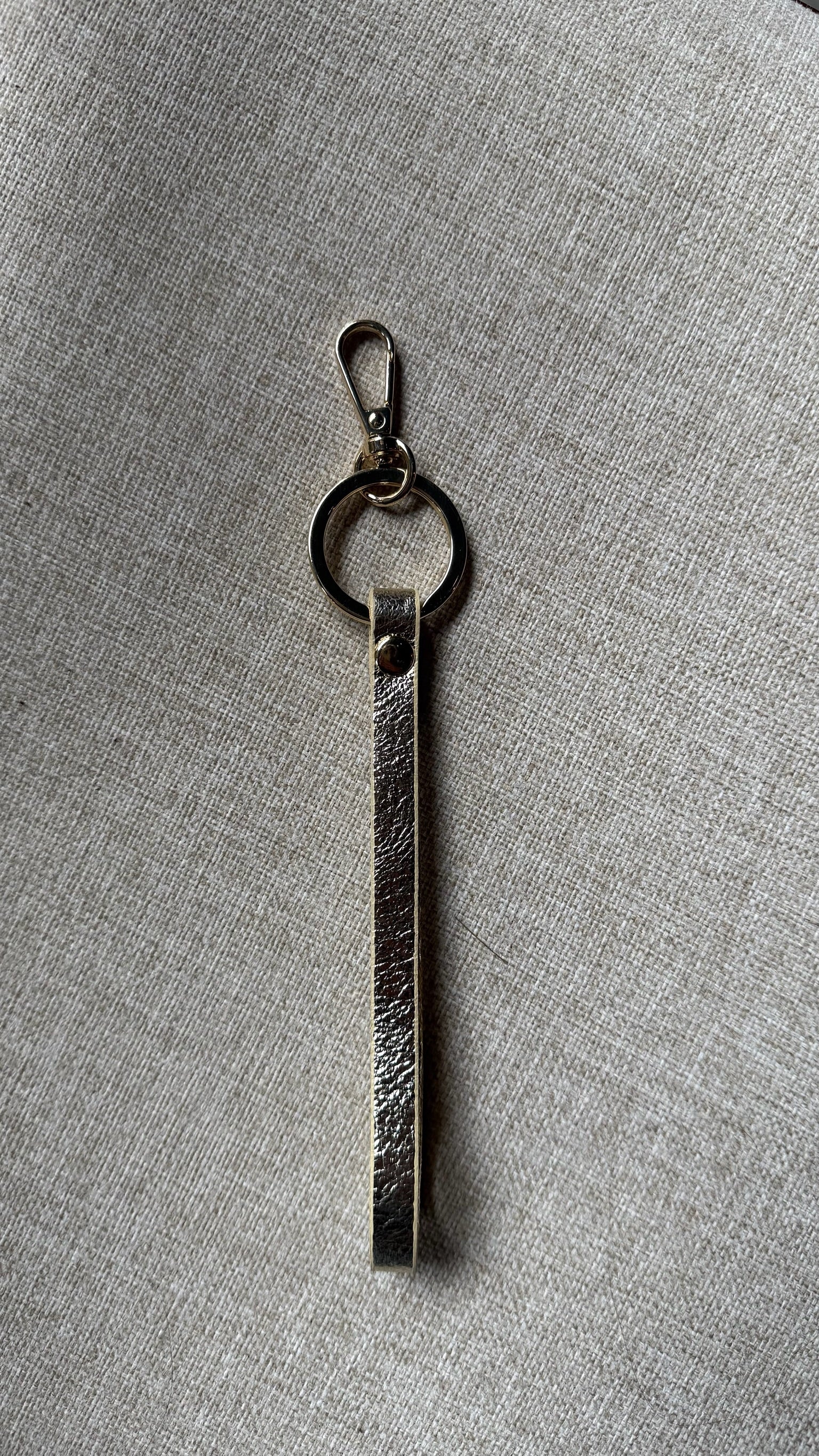 Sleutelhanger leren koord Mare