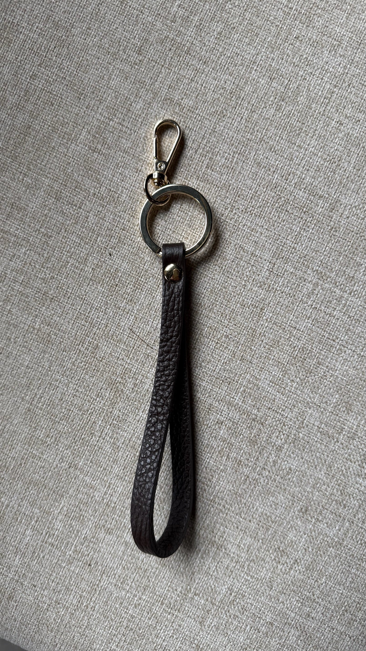 Sleutelhanger leren koord Mare