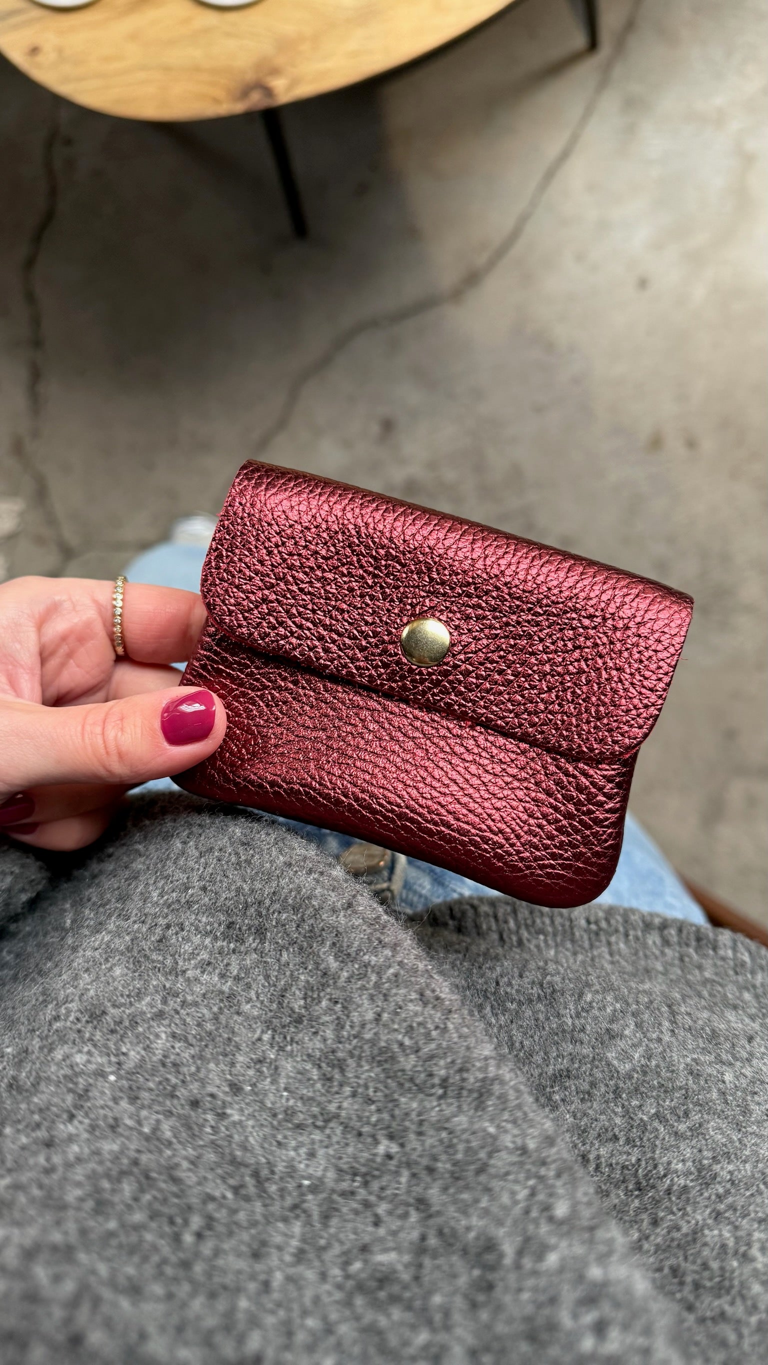 Mini portemonnee Isa