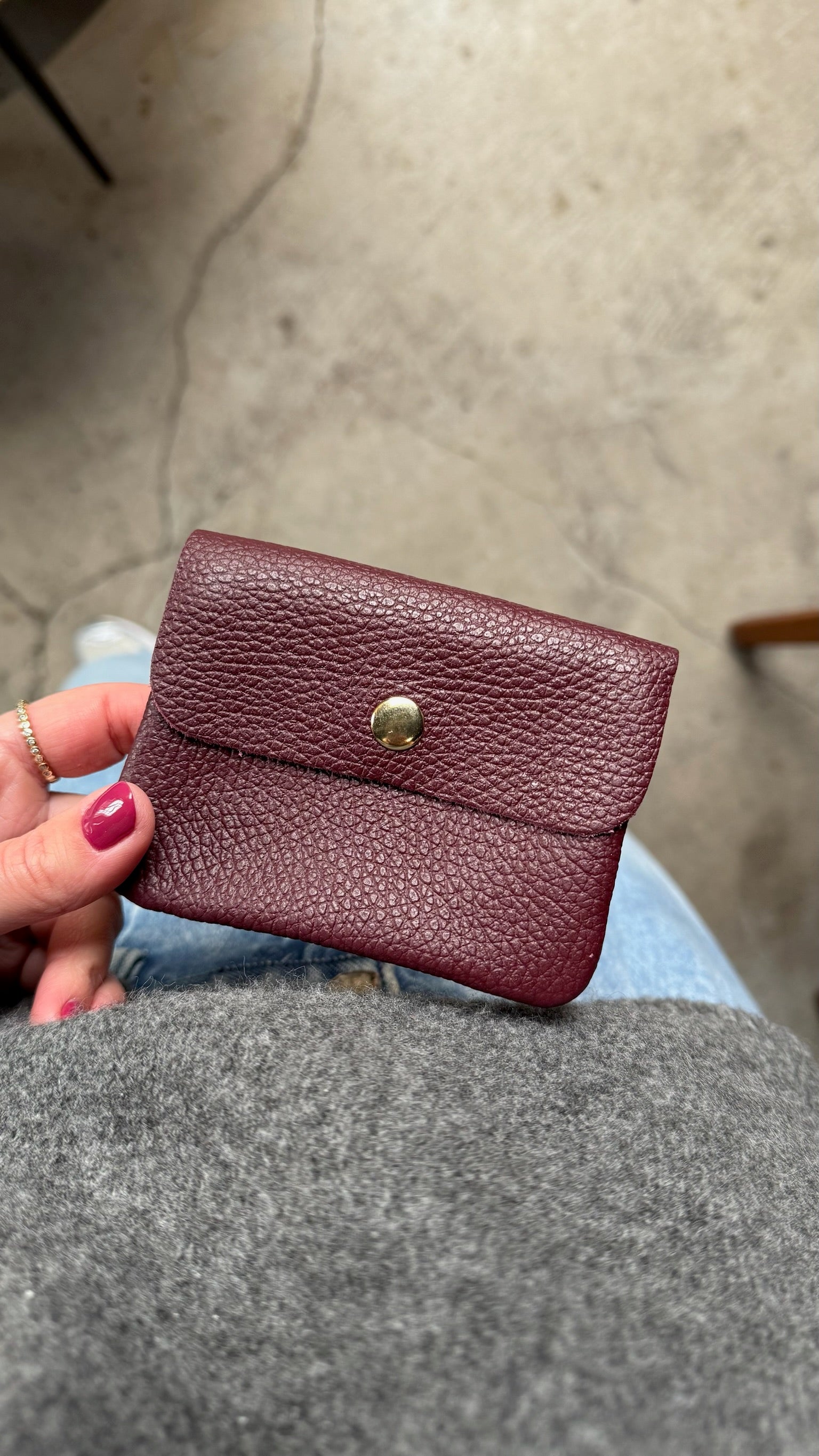 Mini portemonnee Isa