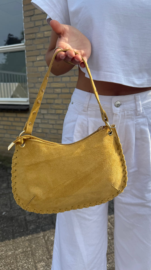 Tasje studs Geel Evi